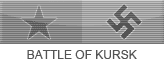Military lapel ribbon for the Battle of Kursk