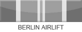 Military lapel ribbon for the Berlin Airlift