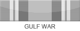 Military lapel ribbon for the 1991 Gulf War