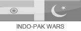 Military lapel ribbon for the Indo-Pak Wars