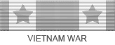 Military lapel ribbon for the Vietnam War