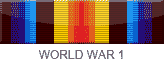 Military lapel ribbon for the World War 1