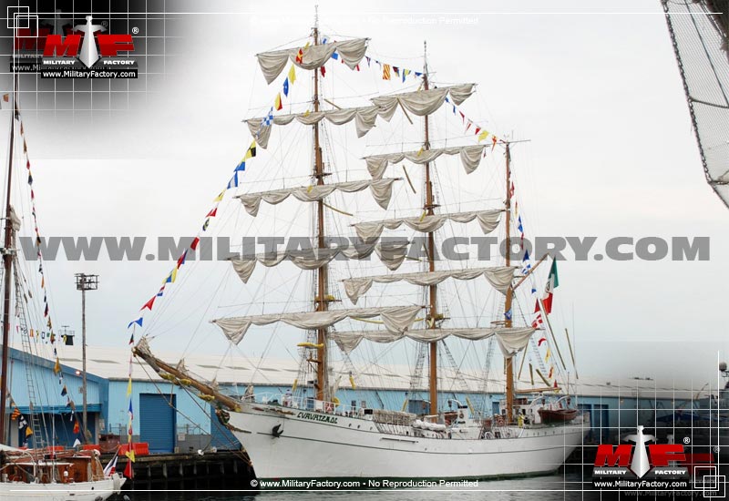 ARM Cuauhtemoc (BE01) Sail / DieselPowered Training Barque