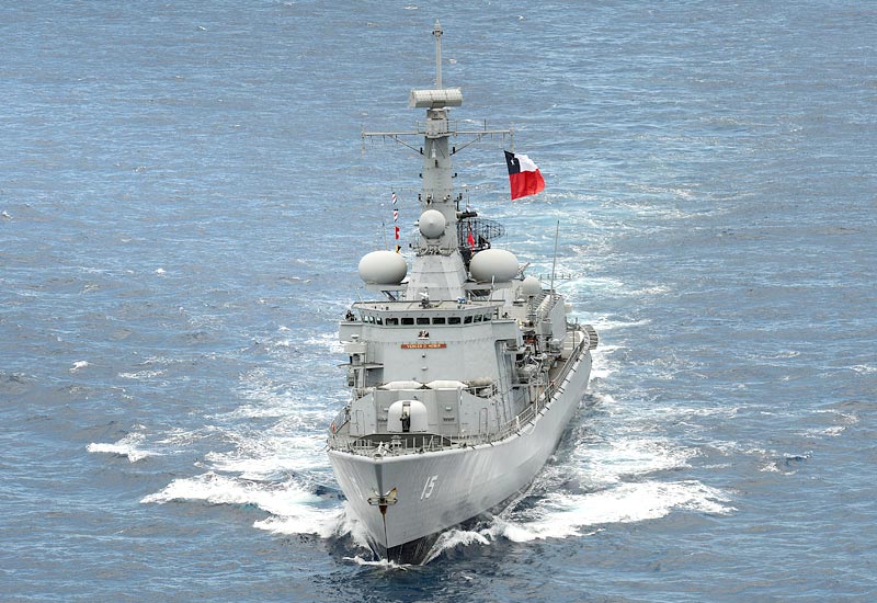 Image of the CS Almirante Blanco Encalada (FF15)