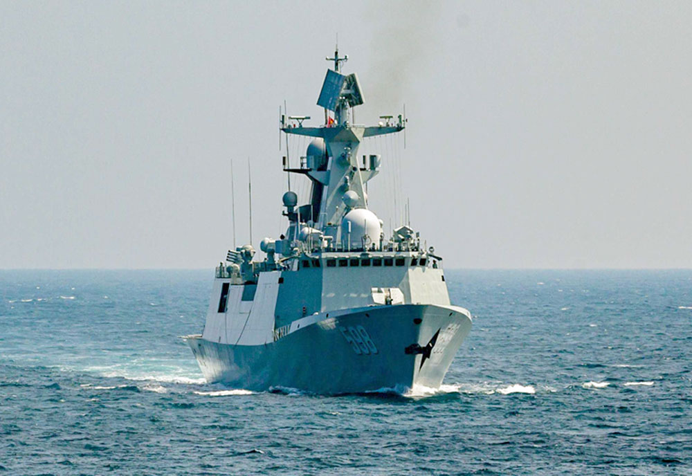 Image of the CNS Rizhao (598)