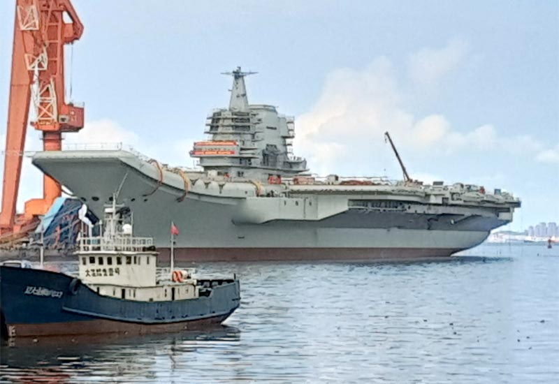 Image of the CNS Shandong (17) (Type 001A)