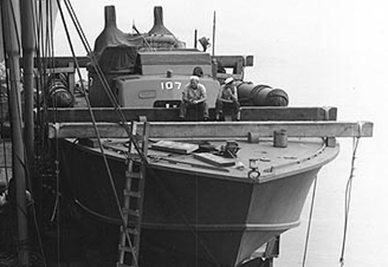 Image of the ELCO PT Boat (Patrol Torpedo)