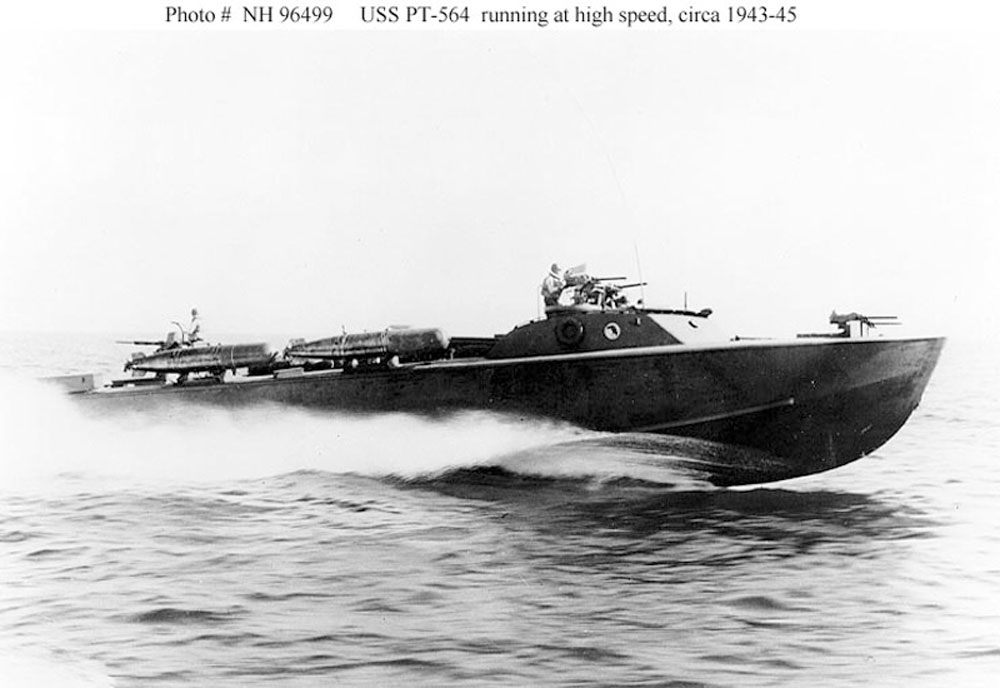 Image of the Higgins PT Boat (Patrol Torpedo)
