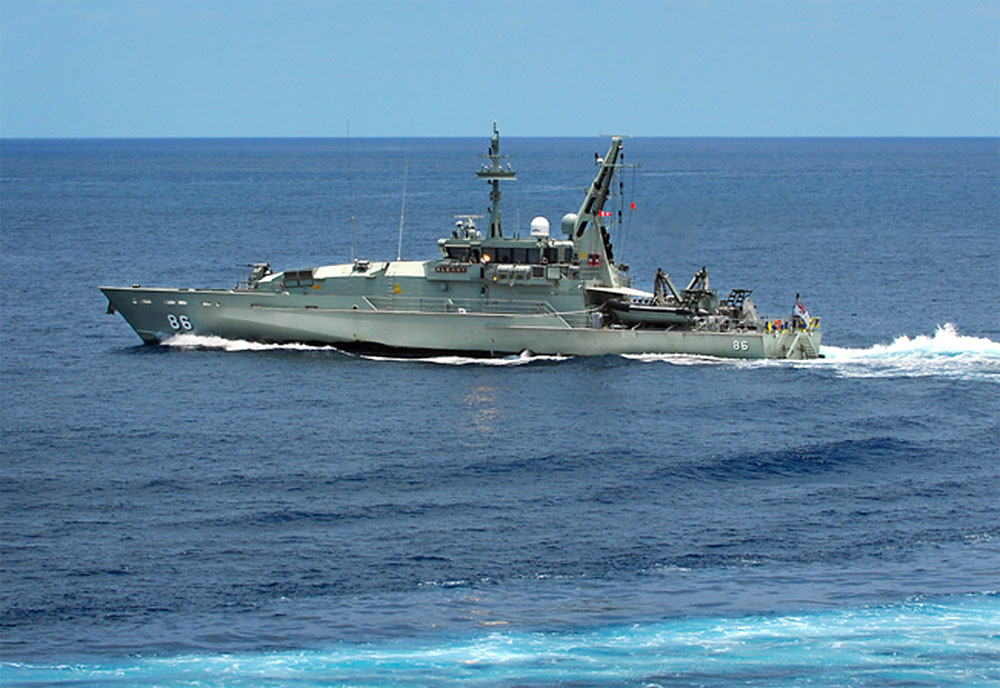 Image of the HMAS Albany (ACPB-86)
