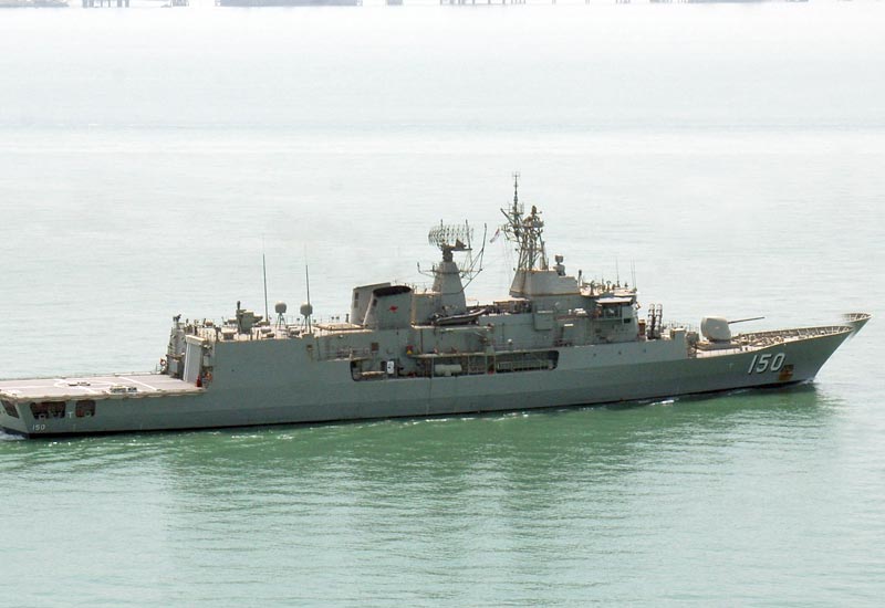 Image of the HMAS Anzac (FFH-150)