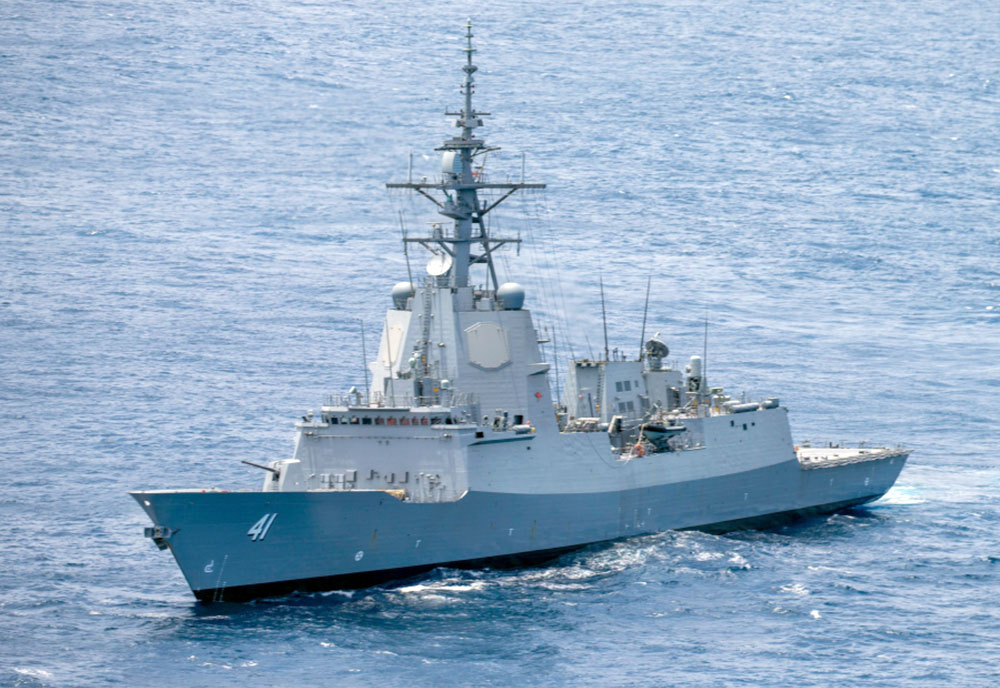 Image of the HMAS Brisbane (DDG-40)