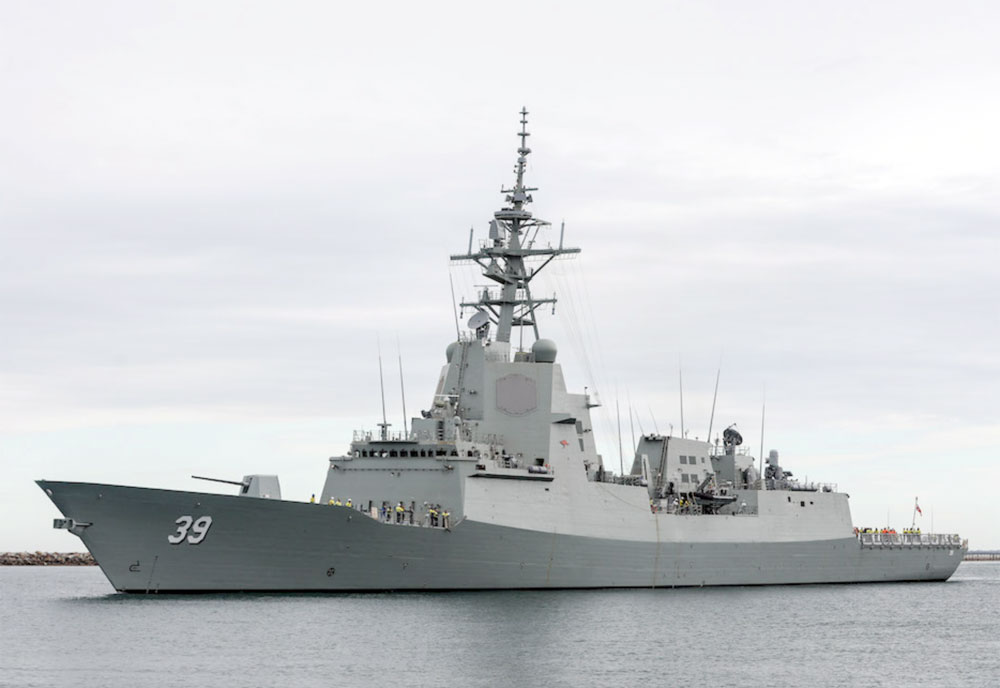 Image of the HMAS Hobart (DDG-39)