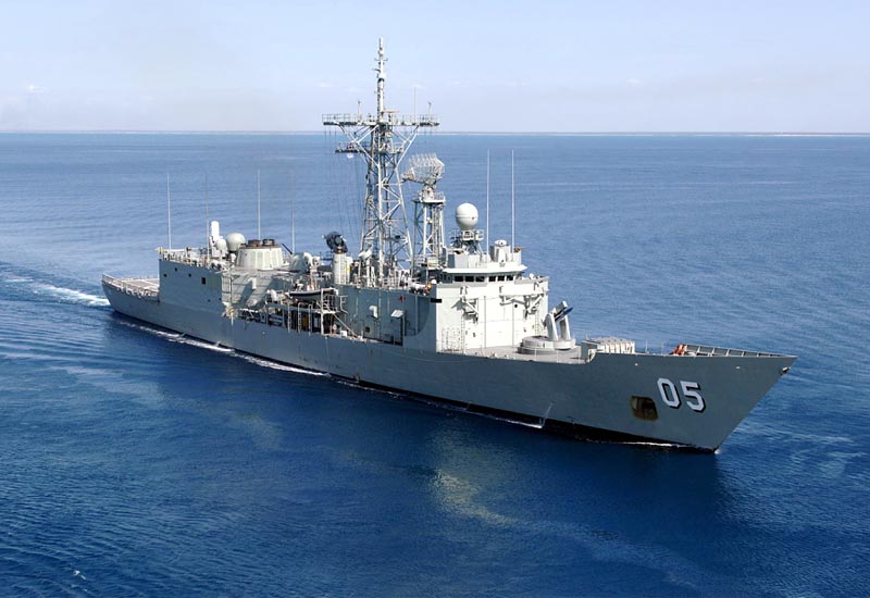 Image of the HMAS Melbourne (FFG-05)