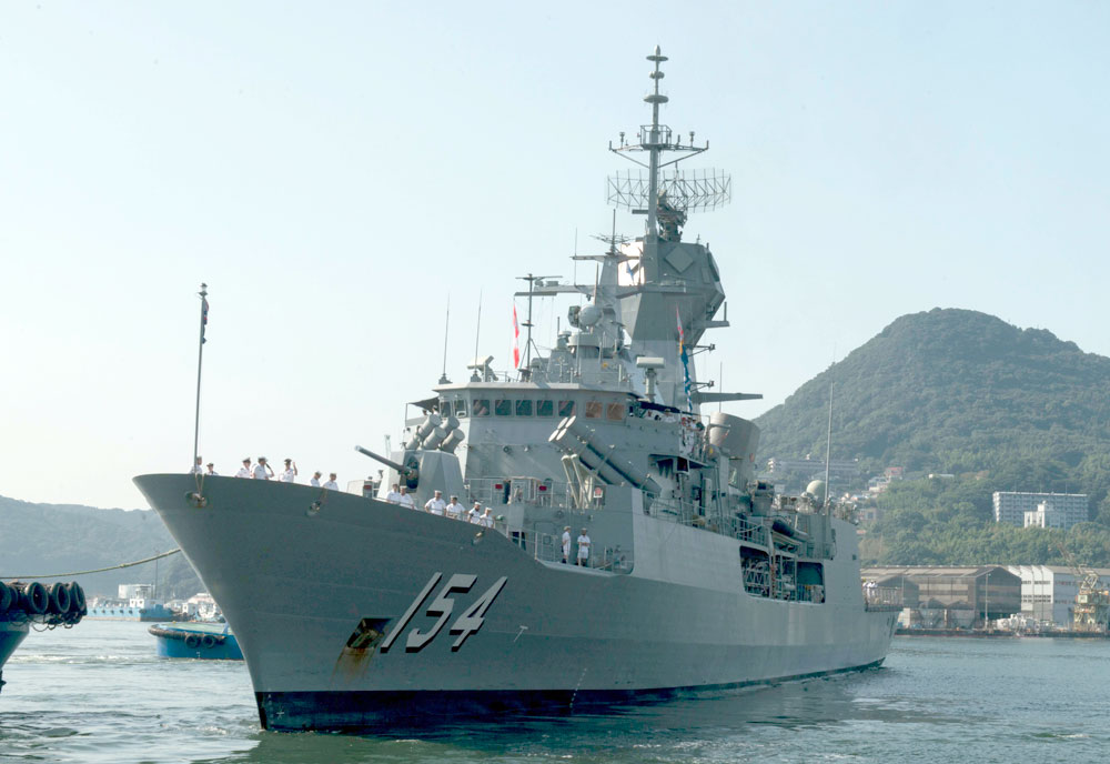 Image of the HMAS Parramatta (FFH-154)
