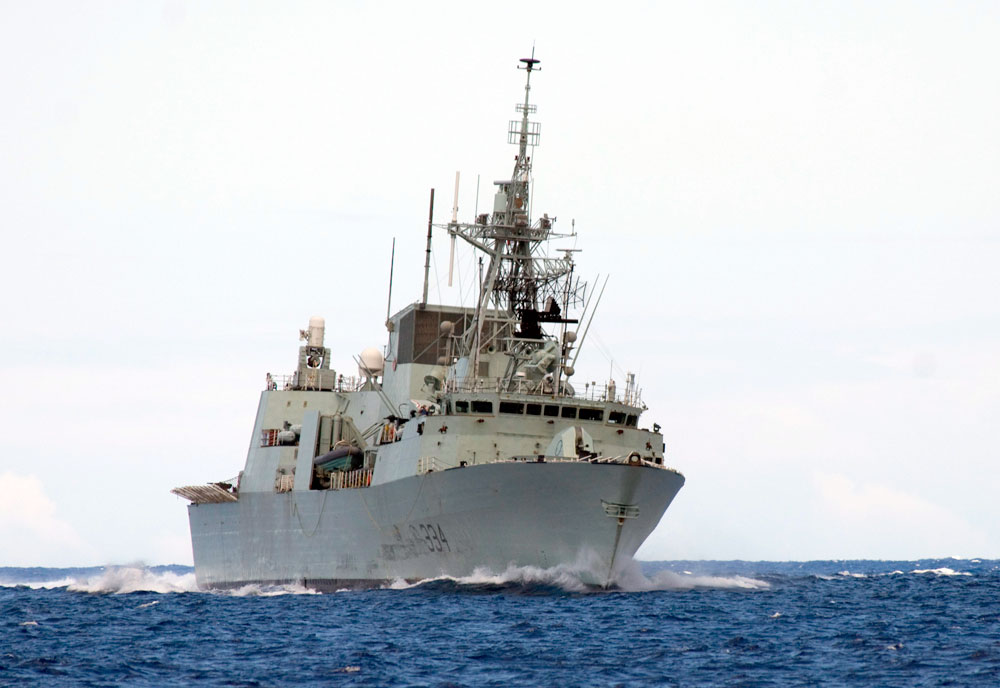 Image of the HMCS Regina (FFH-334)