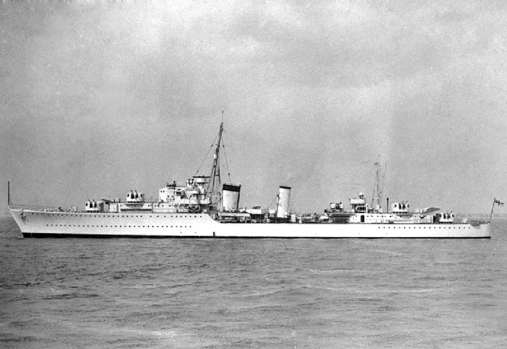 Image of the HMS Afridi (F07)