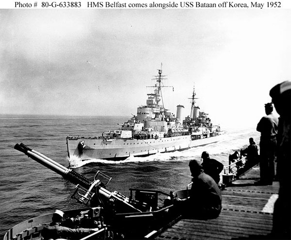 Image of the HMS Belfast (C35)