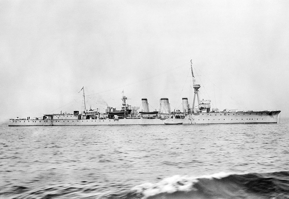 Image of the HMS Caroline