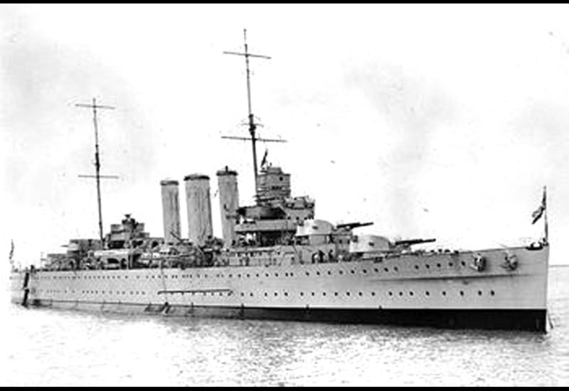 Image of the HMS Cornwall (56)