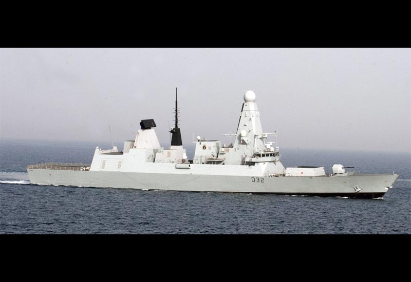 Image of the HMS Daring (D32)