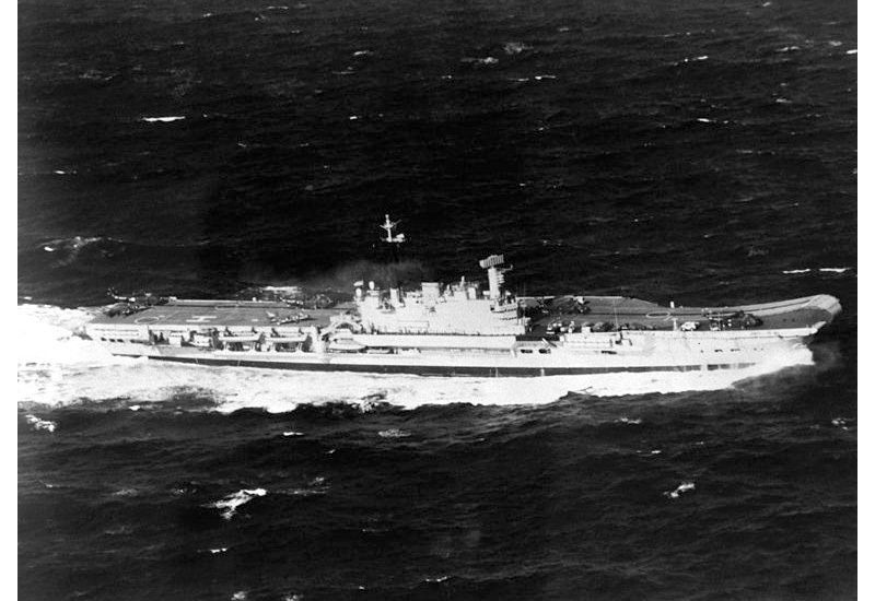 Image of the HMS Hermes (R12)