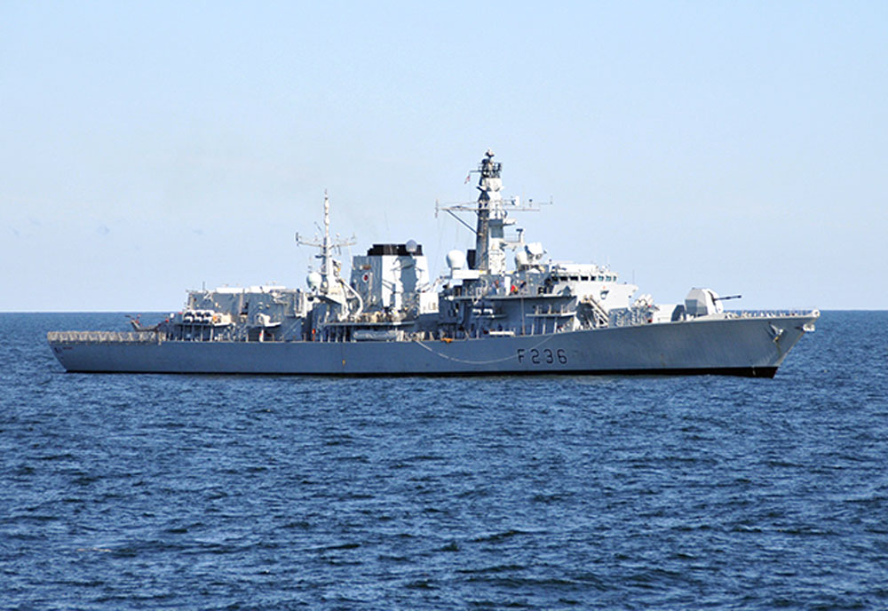 Image of the HMS Montrose (F236)
