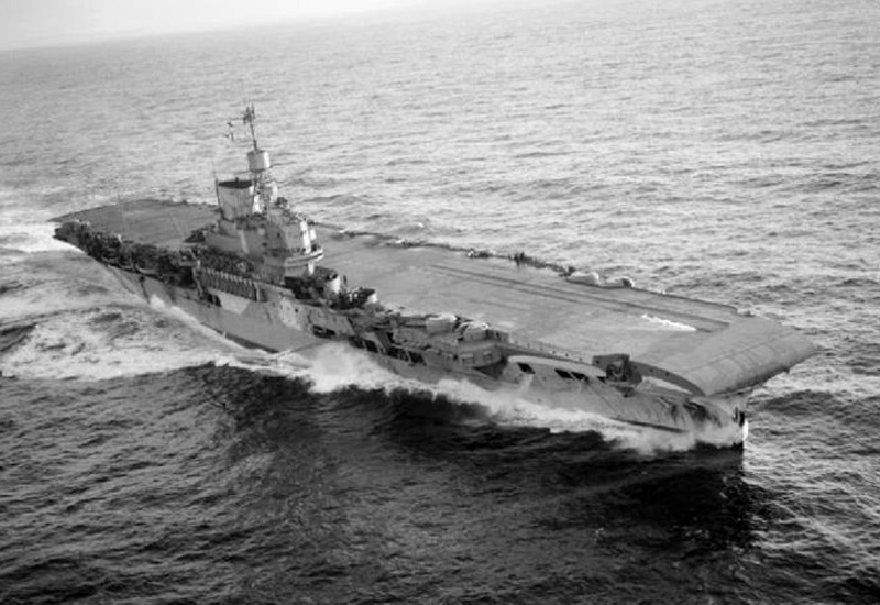 Image of the HMS Victorious (R38)