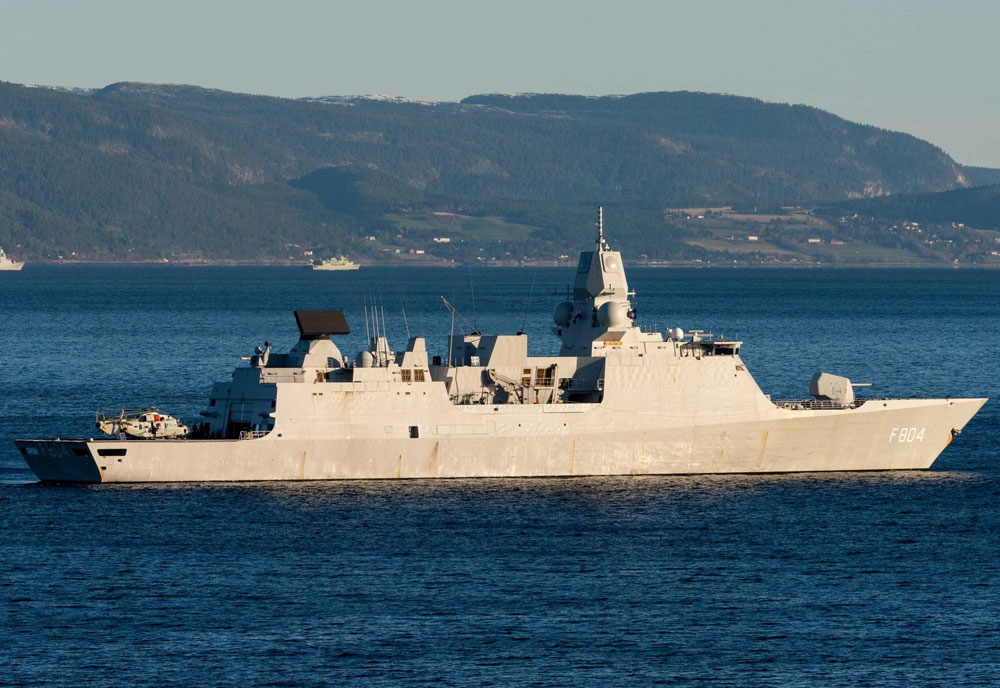 Image of the HNLMS De Ruyter (F804)