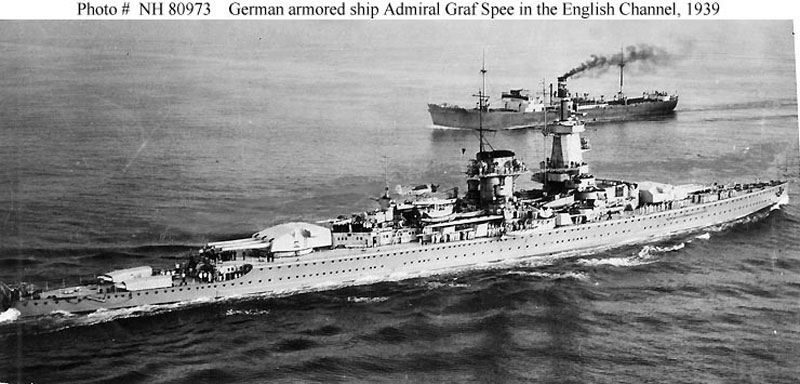 Image of the KMS Admiral Graf Spee