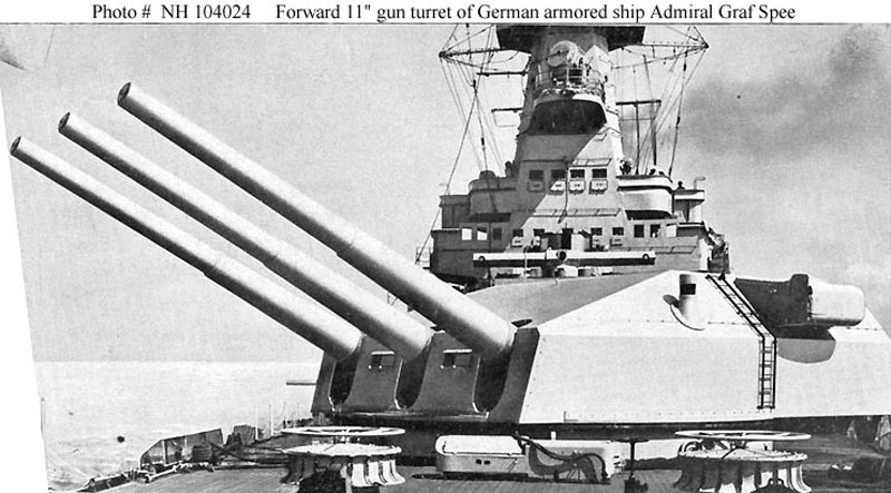 Image of the KMS Admiral Graf Spee