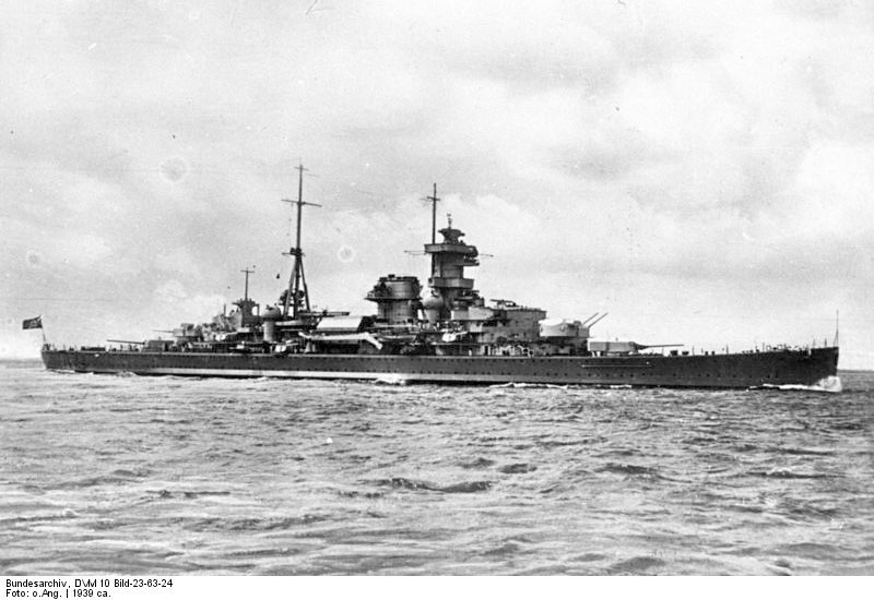 Image of the KMS Admiral Hipper