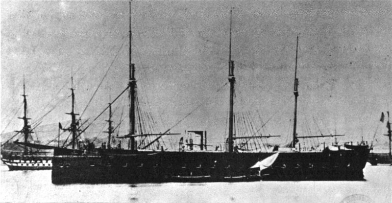 Image of the FS La Gloire (1860)