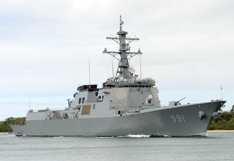Image of the ROKS Sejong the Great (DDG-991)
