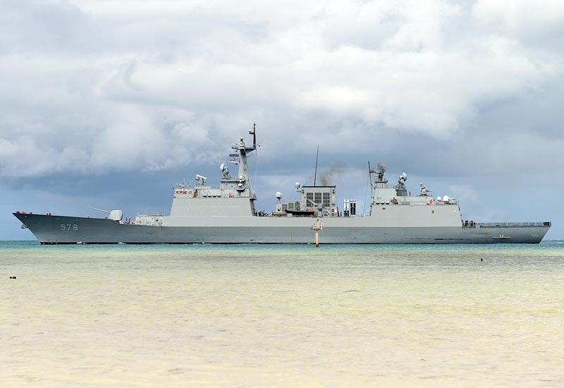 Image of the ROKS Wang Geon (DDG-978)