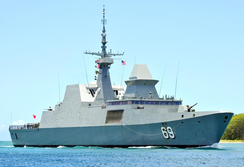 Image of the RSS Intrepid (69)