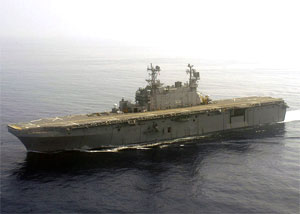 Image of the USS Tarawa (LHA-1)