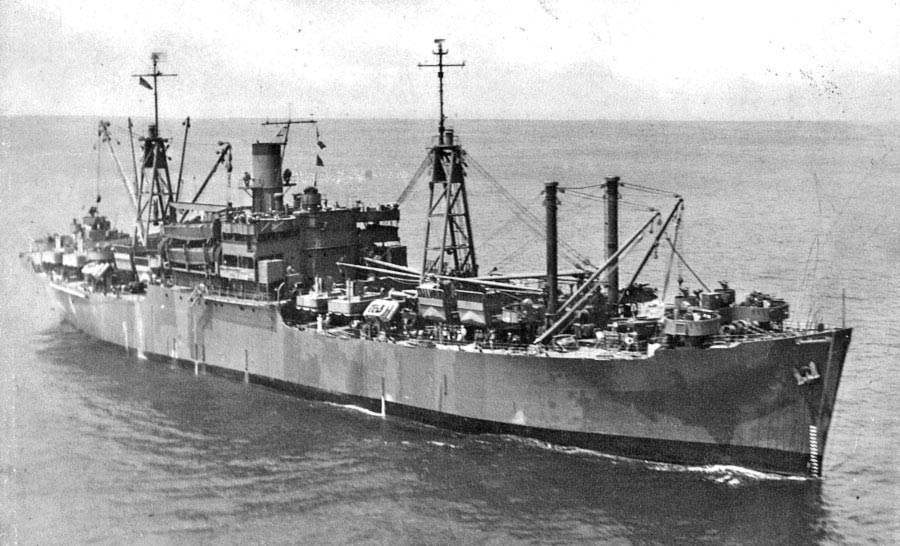Image of the USS Alamance (AKA-75)