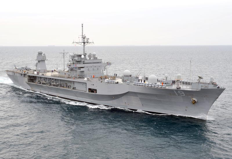 Image of the USS Blue Ridge (LCC-19)
