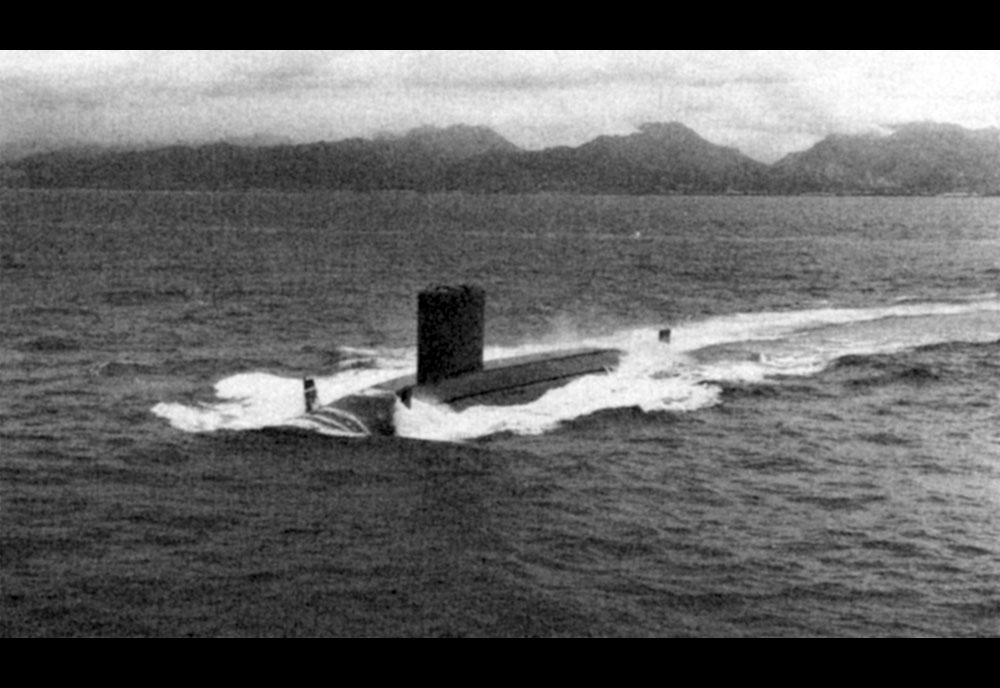 Image of the USS Blueback (SS-581)