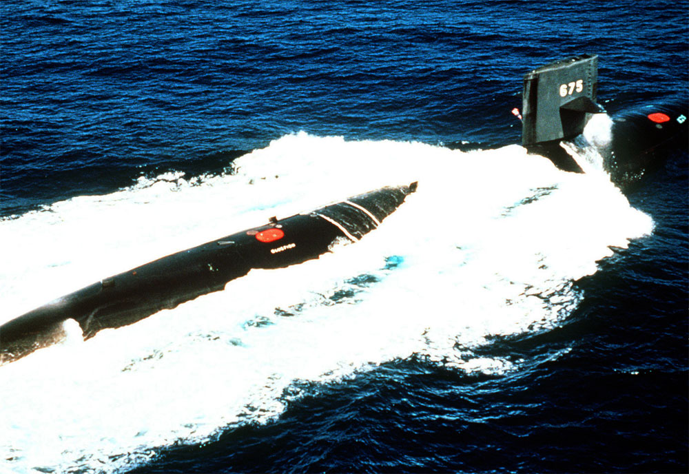 Image of the USS Bluefish (SSN-675)