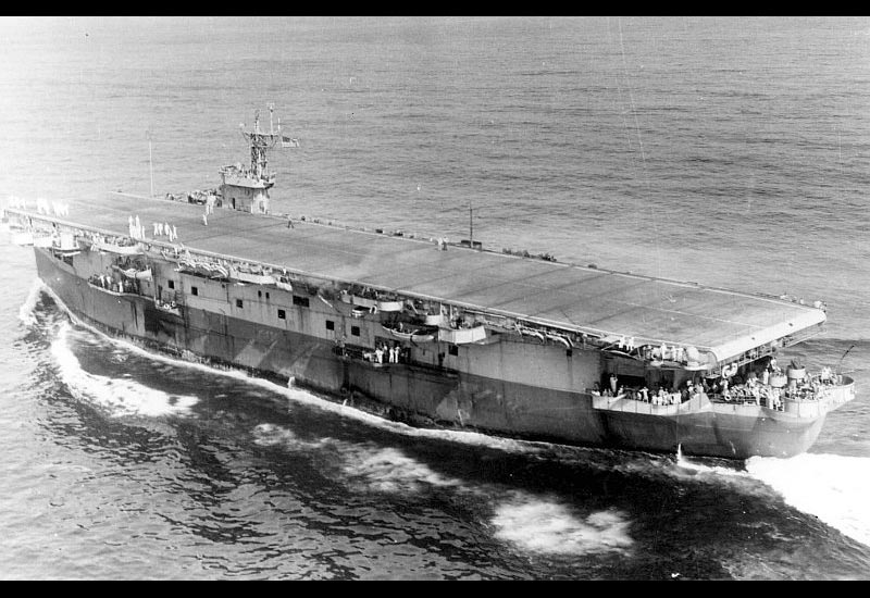 Image of the USS Bogue (CVE-9)