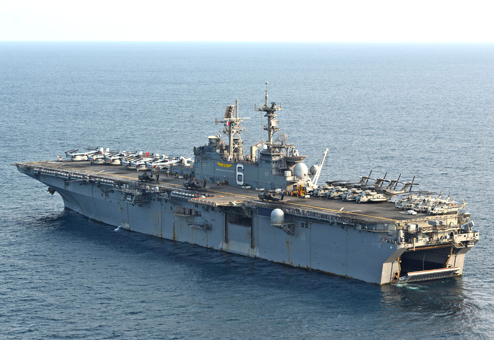 Image of the USS Bonhomme Richard (LHD-6)