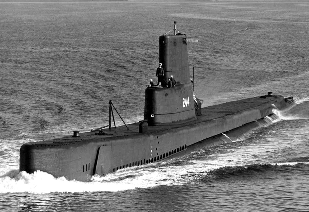 Image of the USS Cavalla (SS-244)