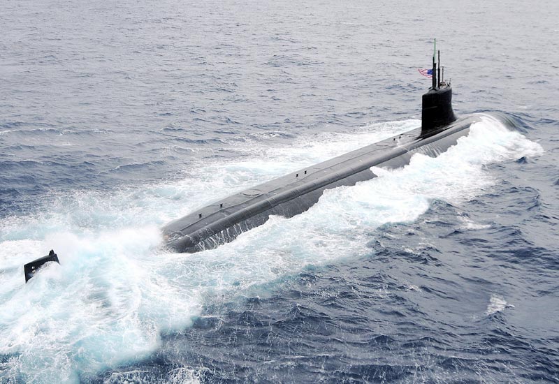 Image of the USS Connecticut (SSN-22)