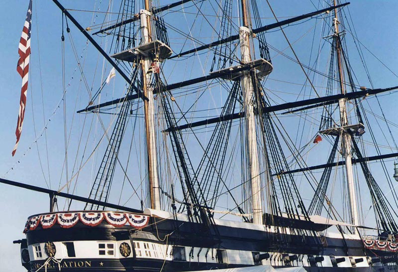 Image of the USS Constellation (1855)