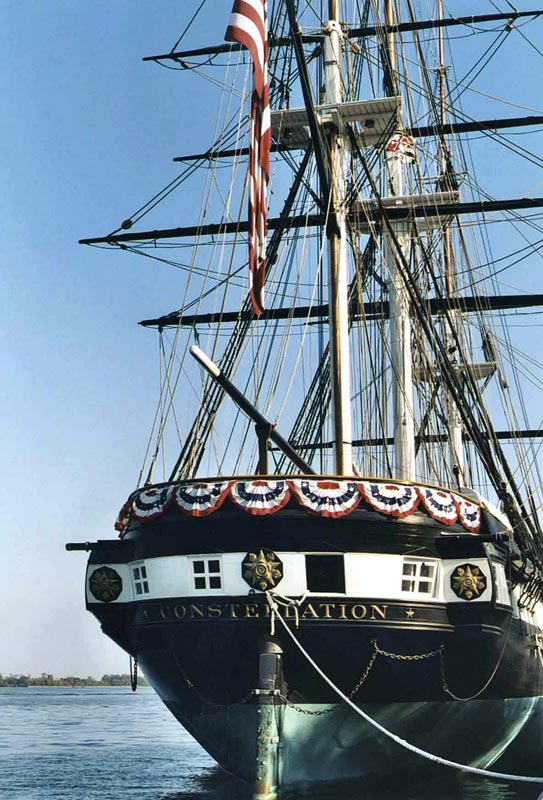 Image of the USS Constellation (1855)