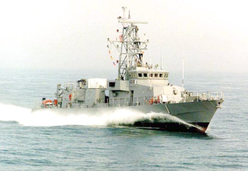 Image of the USS Cyclone (PC-1)