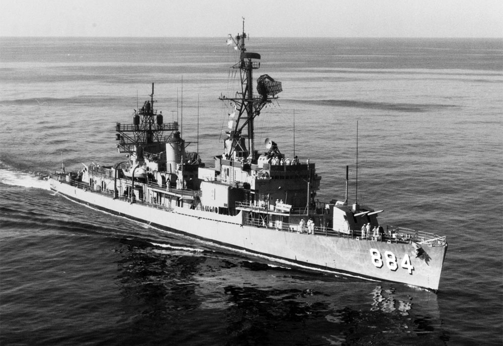 Image of the USS Floyd B. Parks (DD-884)