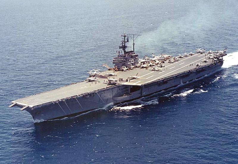 Image of the USS Forrestal (CV-59)