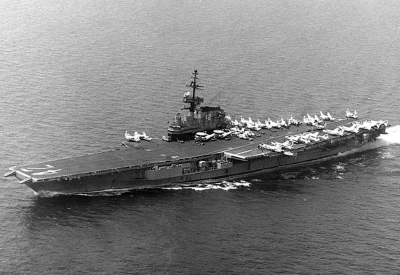 Image of the USS Franklin D. Roosevelt (CV-42)